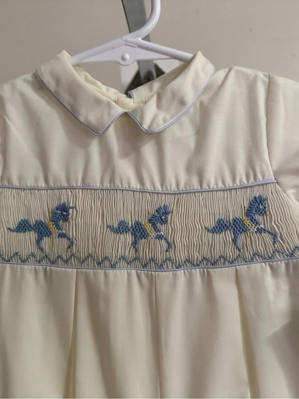NWT Vintage Carriage Boutiques Smocked Romper